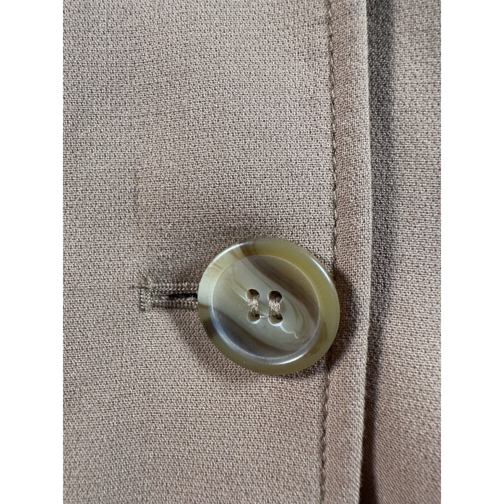 Charter Club Trench Coat Women 16 Camel Tan Double Breasted Belted Classic Lined - Picture 7 of 16